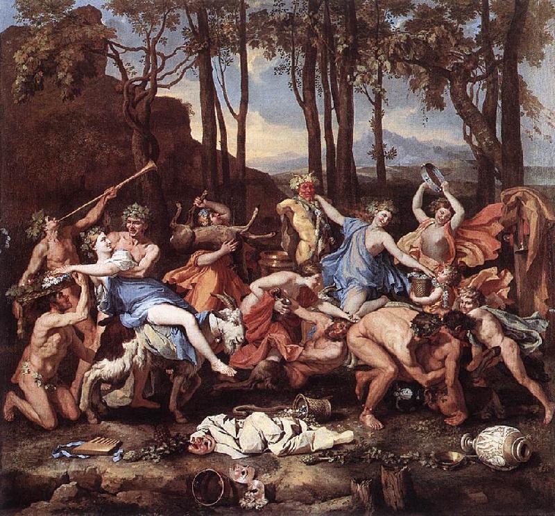 Nicolas Poussin The Triumph of Pan China oil painting art